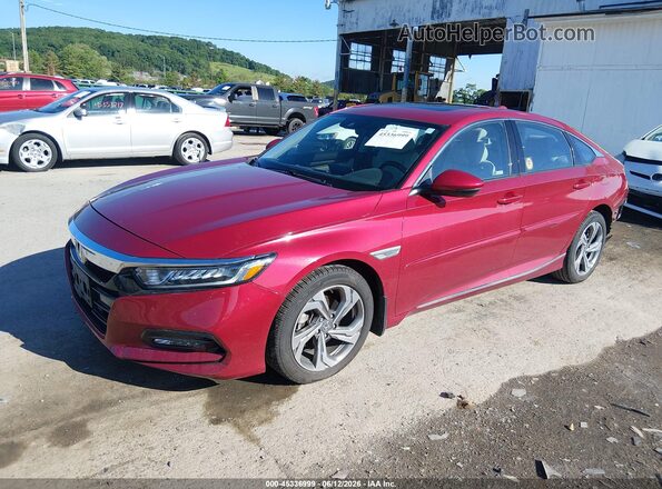 1HGCV1F56JA123564 2018 HONDA ACCORD Красный 