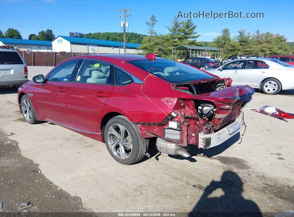 1HGCV1F56JA123564 2018 HONDA ACCORD Красный 