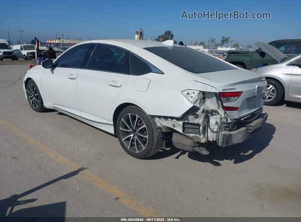 1HGCV1F56JA128361 2018 HONDA ACCORD White 