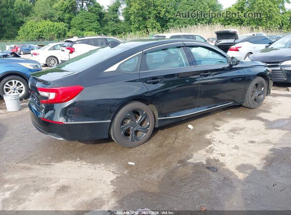 1HGCV1F56JA135598 2018 HONDA ACCORD Синий Задняя правая четверть