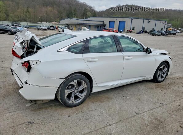 1HGCV1F56KA006911 2019 HONDA ACCORD White 