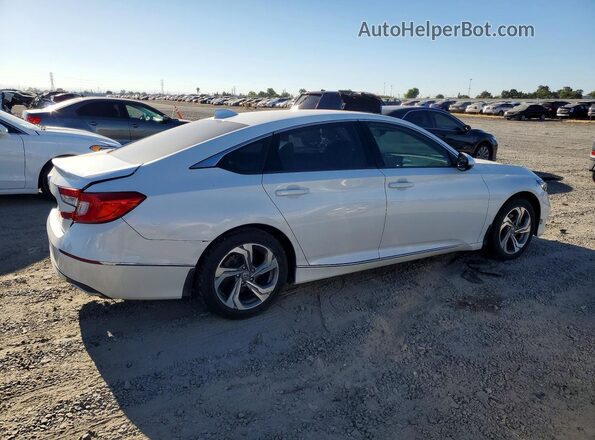 1HGCV1F56KA105437 2019 HONDA ACCORD White Задня права чверть