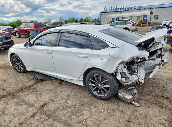 1HGCV1F56NA026886 2022 HONDA ACCORD Белый Задняя левая четверть