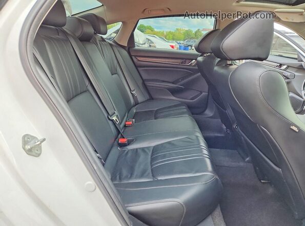 1HGCV1F56NA026886 2022 HONDA ACCORD Белый Вид задних сидений