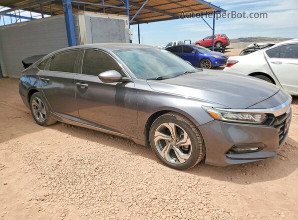 1HGCV1F57JA114646 2018 HONDA ACCORD Charcoal 