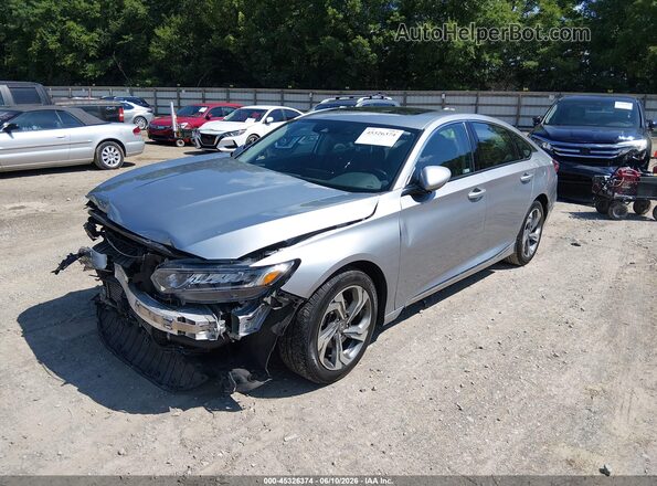 1HGCV1F57LA133216 2020 HONDA ACCORD Silver Передня ліва чверть
