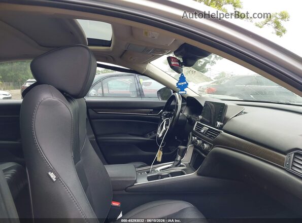 1HGCV1F57MA017452 2021 HONDA ACCORD Silver Vista interior delantera