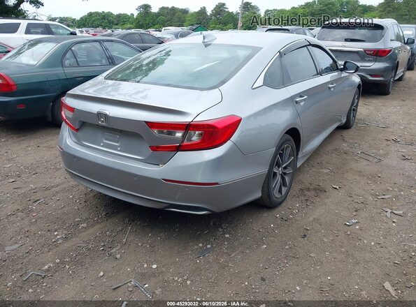 1HGCV1F57MA017452 2021 HONDA ACCORD Silver Trasero derecho