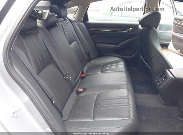 1HGCV1F57MA017452 2021 HONDA ACCORD Silver Vista de la etiqueta del VIN