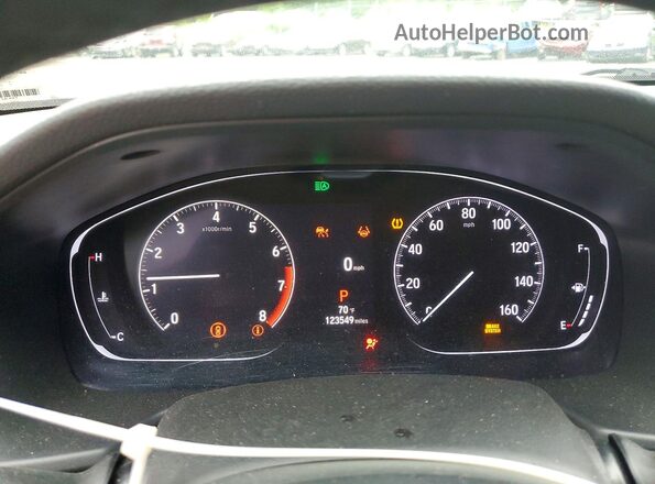 1HGCV1F57MA060673 2021 HONDA ACCORD Black ხელსაწყოთა პანელის ხედი