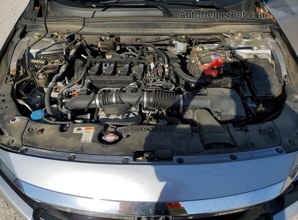 1HGCV1F57NA040182 2022 HONDA ACCORD Silver Вид задньої частини салону