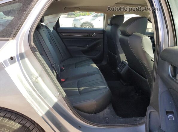 1HGCV1F57NA040182 2022 HONDA ACCORD Silver Вид задніх сидінь