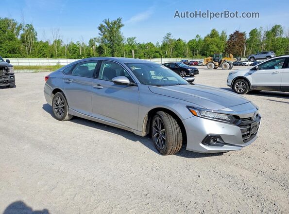 1HGCV1F57NA040182 2022 HONDA ACCORD Silver Передня права чверть