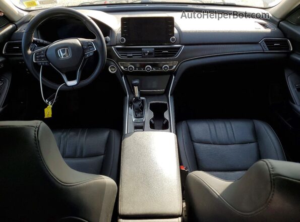 1HGCV1F57NA040182 2022 HONDA ACCORD Silver Вид панелі приладів