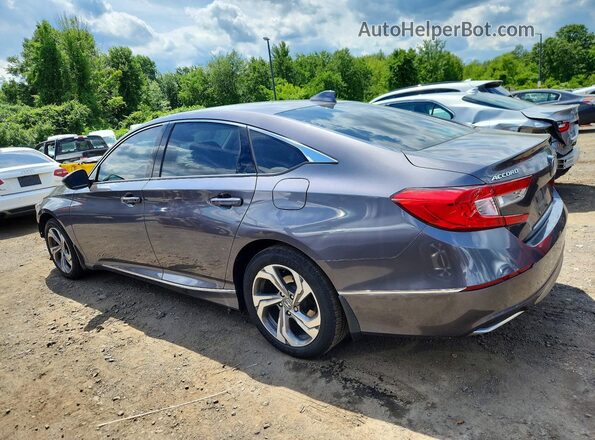 1HGCV1F58JA048415 2018 HONDA ACCORD Gray 