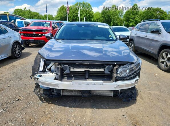 1HGCV1F58JA048415 2018 HONDA ACCORD Gray 