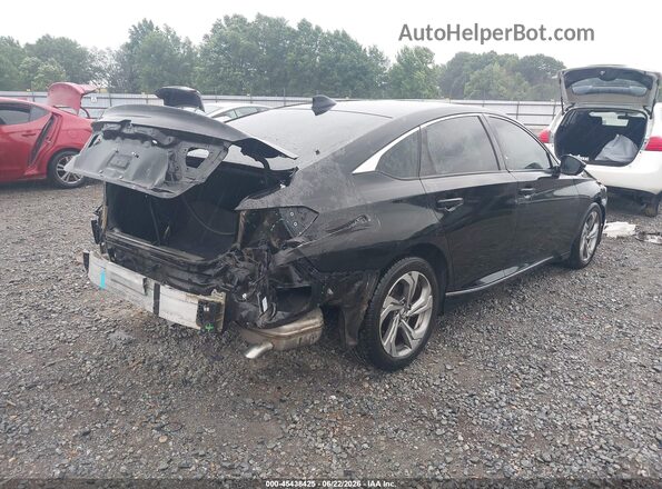 1HGCV1F58JA161281 2018 HONDA ACCORD Black Rear right