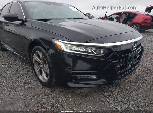 1HGCV1F58JA161281 2018 HONDA ACCORD Black 