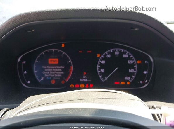 1HGCV1F58KA078242 2019 HONDA ACCORD Gray Widok tylnych siedzeń