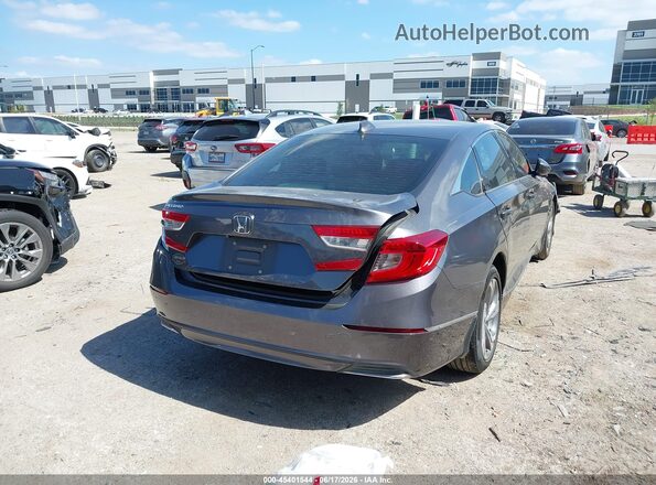 1HGCV1F58KA078242 2019 HONDA ACCORD Gray Tył prawy