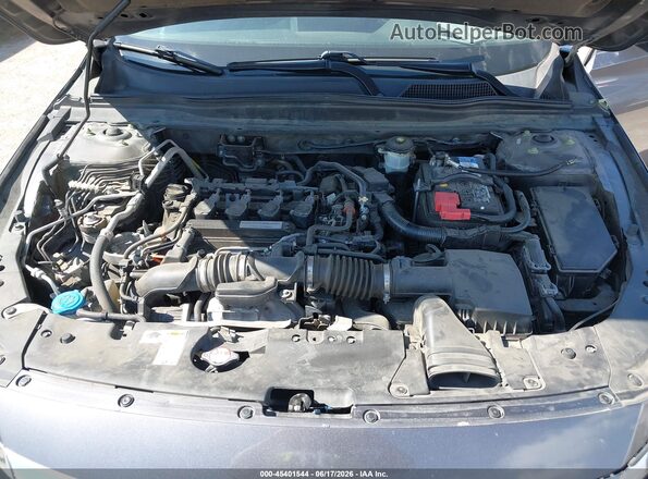 1HGCV1F58KA078242 2019 HONDA ACCORD Gray Widok z tyłu