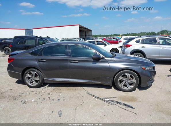 1HGCV1F58KA078242 2019 HONDA ACCORD Gray Widok wnętrza z tyłu