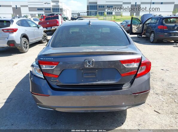 1HGCV1F58KA078242 2019 HONDA ACCORD Gray 