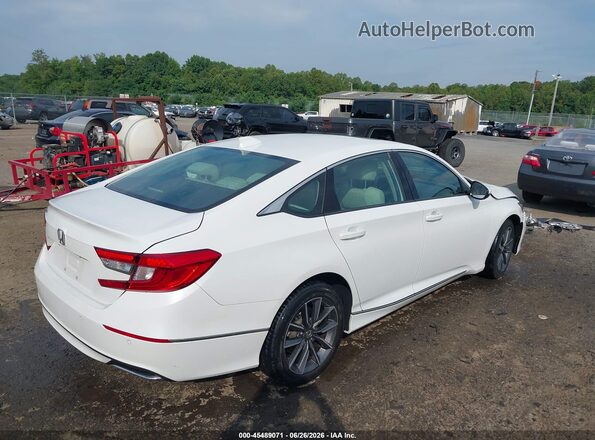 1HGCV1F58NA050445 2022 HONDA ACCORD White უკანა მარჯვენა