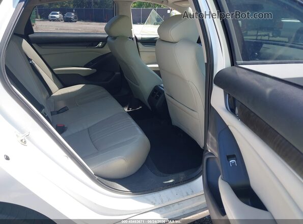 1HGCV1F59JA197089 2018 HONDA ACCORD White VIN sticker view