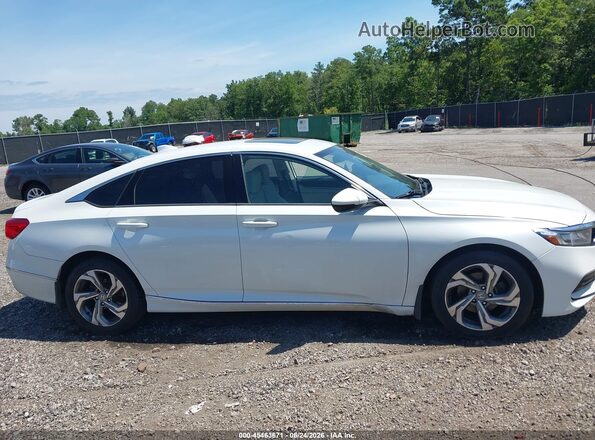 1HGCV1F59JA197089 2018 HONDA ACCORD White Rear interior view