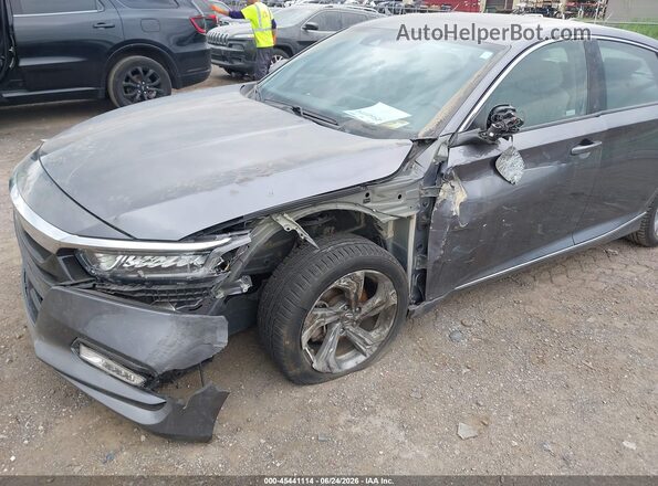1HGCV1F59LA071768 2020 HONDA ACCORD Серый Вид спереди