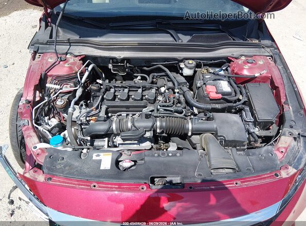 1HGCV1F59MA003004 2021 HONDA ACCORD Red Հետևի տեսք