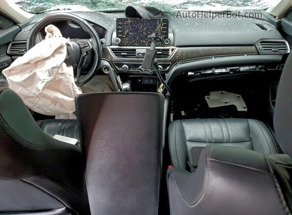 1HGCV1F59MA116273 2021 HONDA ACCORD Black Dashboard view