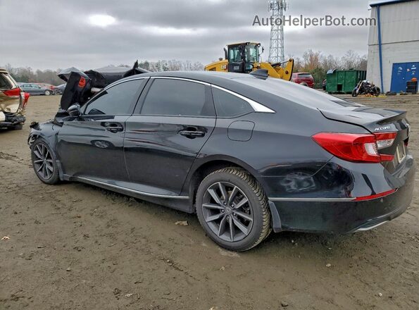 1HGCV1F59MA116273 2021 HONDA ACCORD Black Rear left