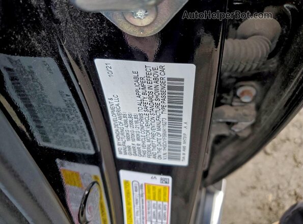 1HGCV1F59MA116273 2021 HONDA ACCORD Black Engine compartment view