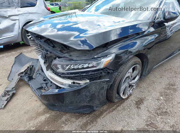 1HGCV1F5XKA044318 2019 HONDA ACCORD Black 