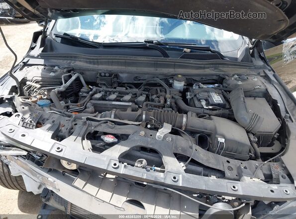 1HGCV1F5XKA044318 2019 HONDA ACCORD Black Vista trasera