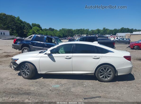 1HGCV1F5XMA111650 2021 HONDA ACCORD White Սալոնի 360 աստիճան տեսք