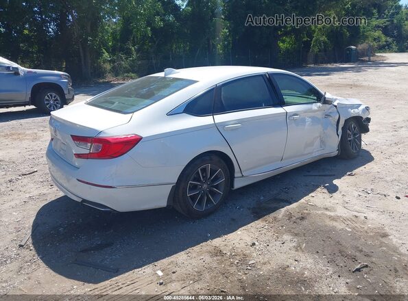 1HGCV1F5XMA111650 2021 HONDA ACCORD White Հետևի աջ
