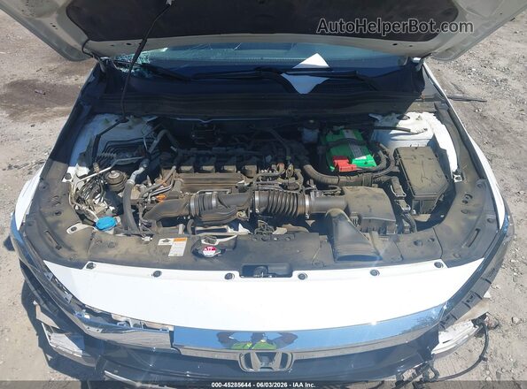 1HGCV1F5XMA111650 2021 HONDA ACCORD White Հետևի տեսք