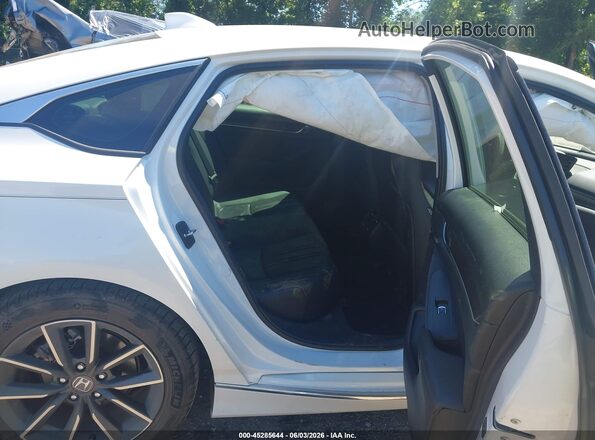 1HGCV1F5XMA111650 2021 HONDA ACCORD White VIN կոդի պիտակի տեսք