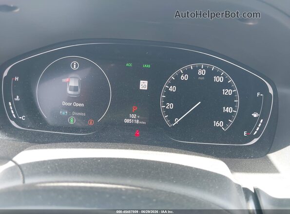 1HGCV1F60JA121060 2018 HONDA ACCORD Blue Вид задніх сидінь