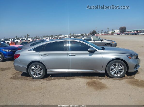 1HGCV1F60JA128879 2018 HONDA ACCORD Gray Rear interior view