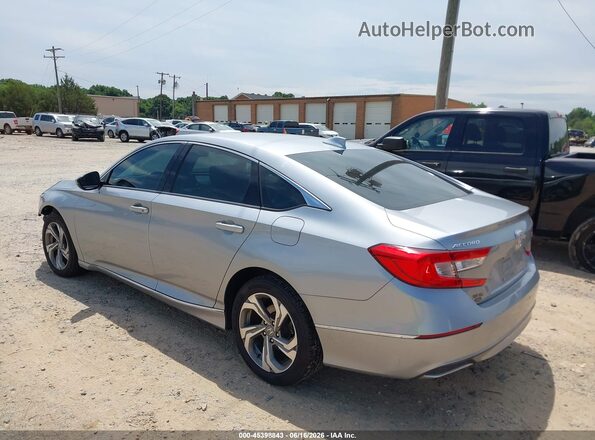 1HGCV1F62JA140662 2018 HONDA ACCORD Серебряный Задняя левая четверть