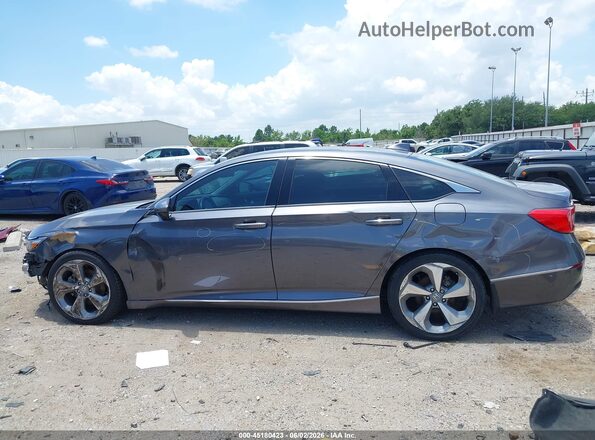 1HGCV1F90JA138046 2018 HONDA ACCORD Серый Панорамный вид салона 360°