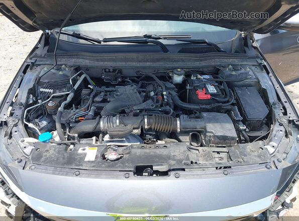 1HGCV1F90JA138046 2018 HONDA ACCORD Серый Вид сзади