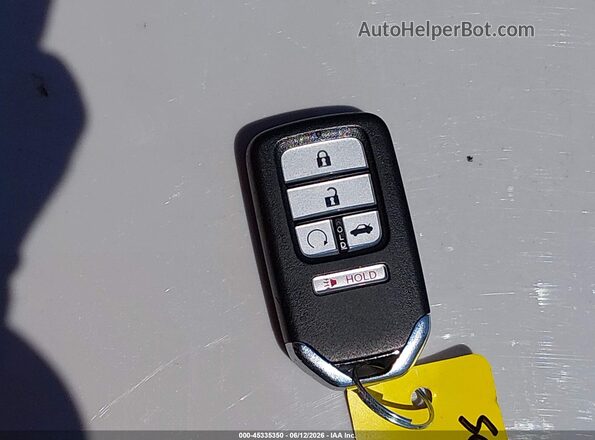 1HGCV1F91JA123247 2018 HONDA ACCORD White Vista del salpicadero