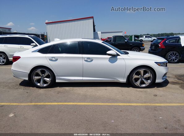 1HGCV1F91JA123247 2018 HONDA ACCORD White Vista interior de 360 grados