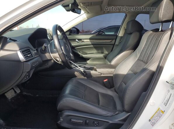 1HGCV1F95LA803882 2020 HONDA ACCORD White წინა სალონის ხედი