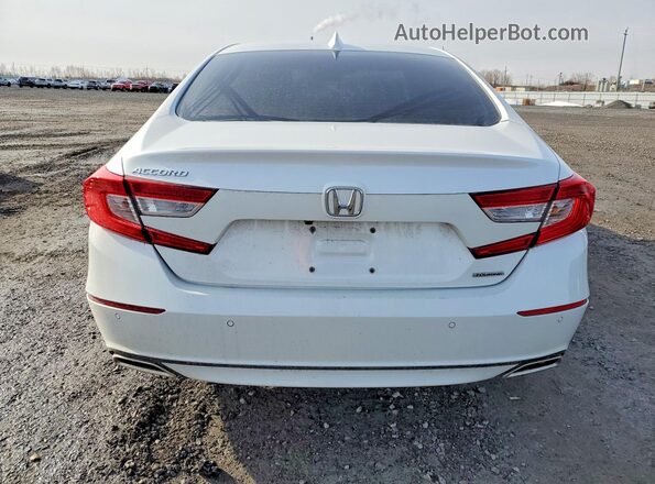 1HGCV1F95LA803882 2020 HONDA ACCORD White უკანა ხედი